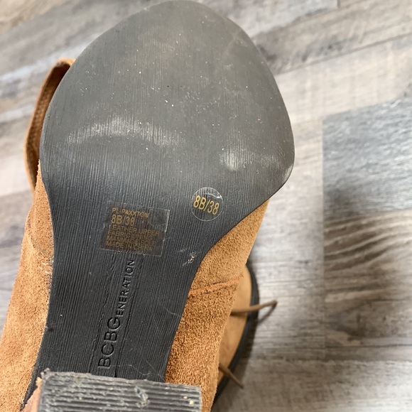 BCBG Tan Heeled Booties - Picture 6 of 6